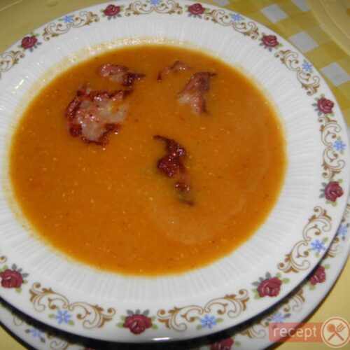 magyaros vöröslencseleves