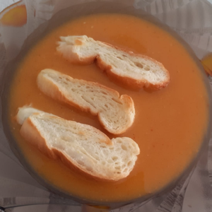 sárgaborsó-krémleves